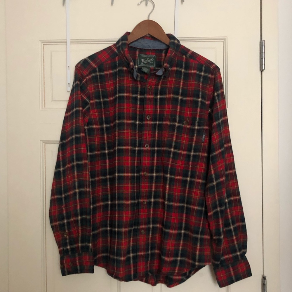 Woolrich Plaid Button Up